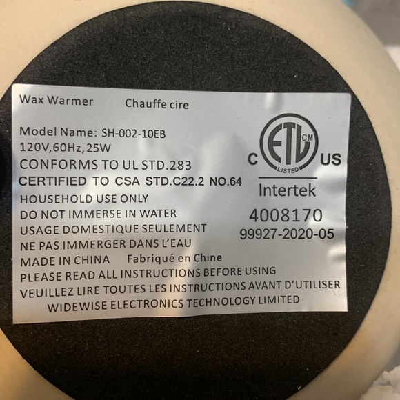 Wax Warmer - Picture 5 of 5